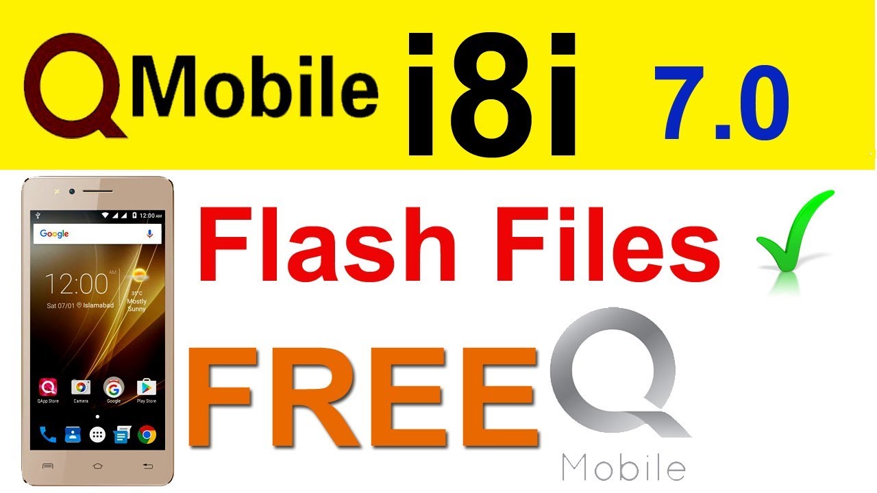qmobile i8i flash file